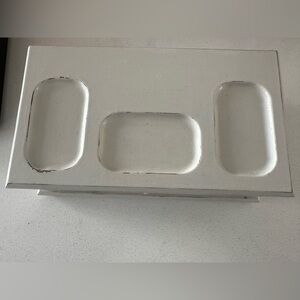 Vintage White Jewelry Box